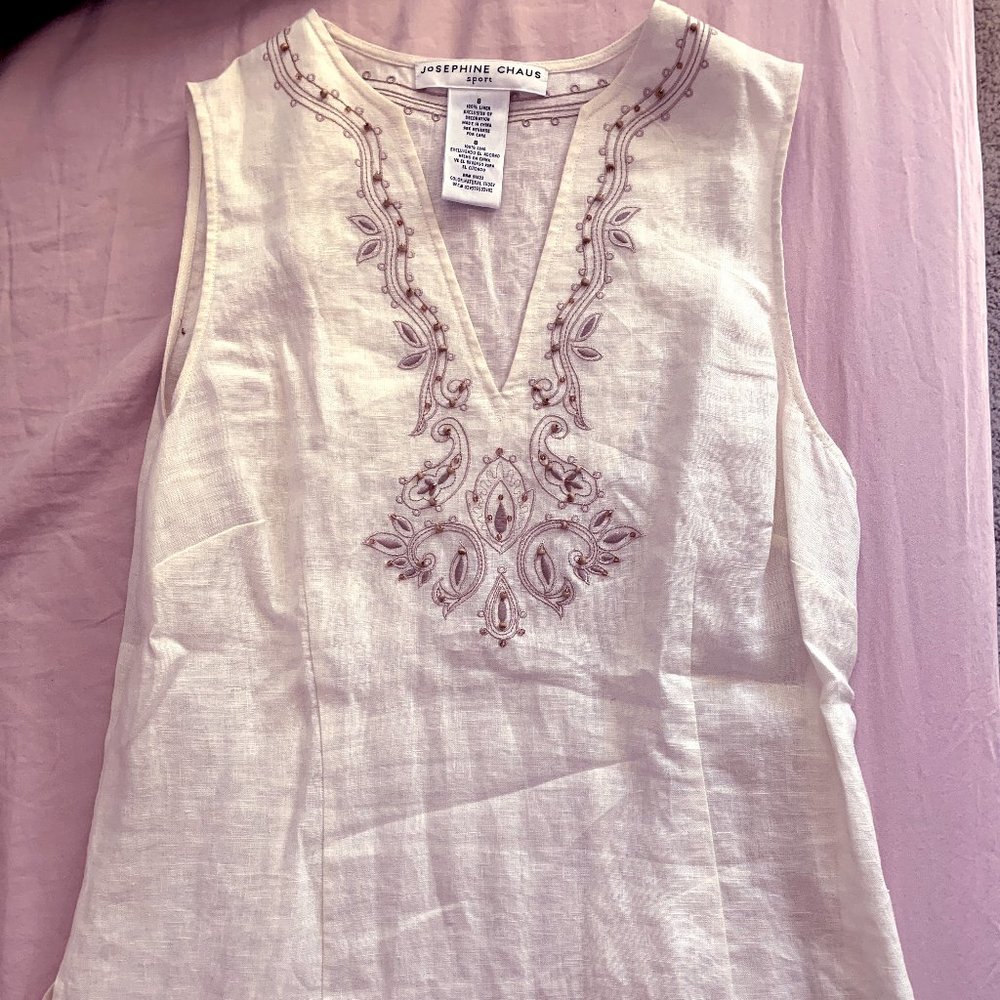 Josephine Chaus Off-White Blouse